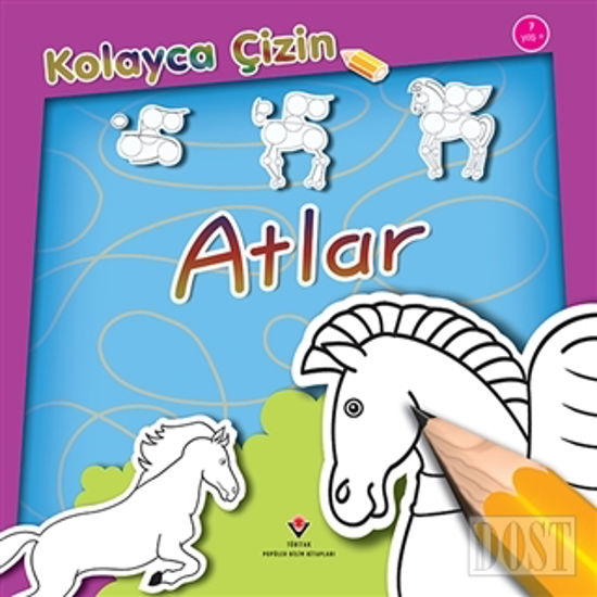 Kolayca Çizin - Atlar